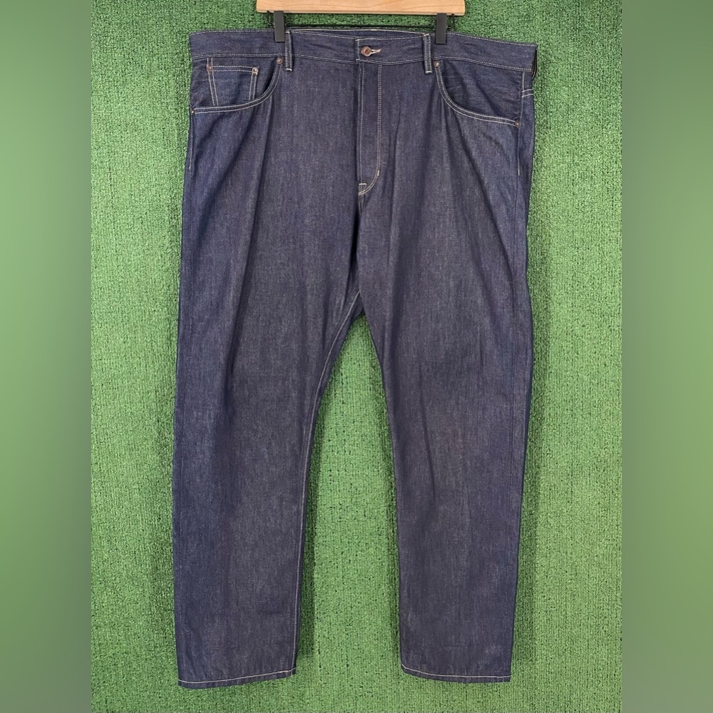 Railcar Fine Goods Monrovia Selvedge Button Fly Jeans Mens Sz 45 USA Made
